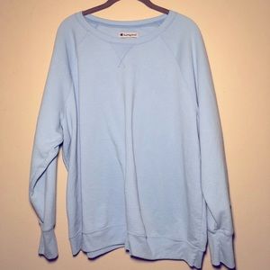 Champion 3XL women’s blue crewneck sweatshirt